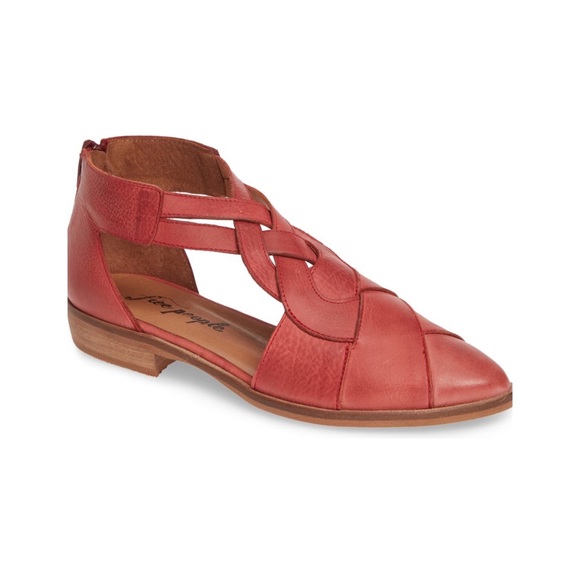 Free People Wanderlust T-Strap Braided Flat - Picture 2 of 11